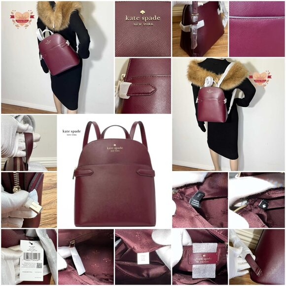 🪭Kate Spade Saffiano Leather Backpack🪭 - Picture 16 of 17